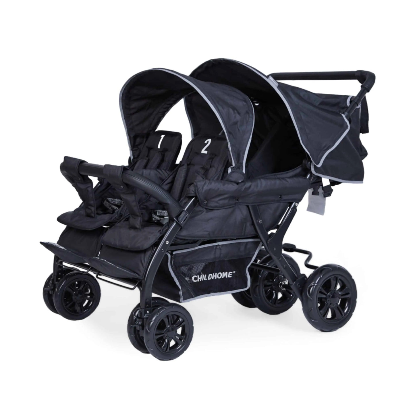 Childhome Quadruple Vierlingswagen 4-Sitzer